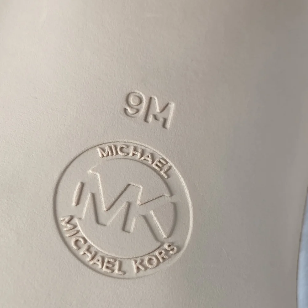 Michael Michael Kors Women's Tiffanie White Heel Sandals Size 9M New - Picture 11 of 11